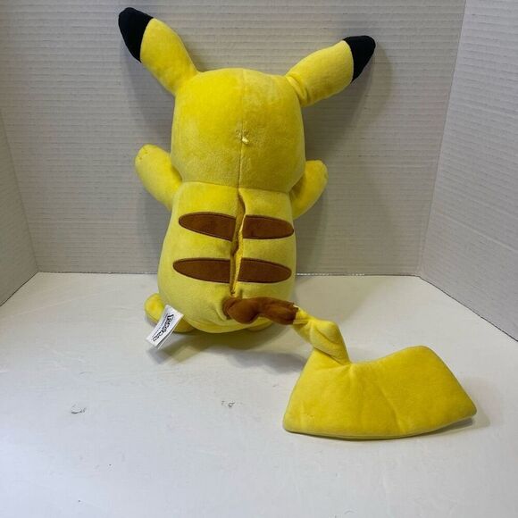 Pokemon Pikachu Plush Doll Light Up Stuffed Toy WCT 2021 Official Pokémon 12" Ta - Picture 3 of 6